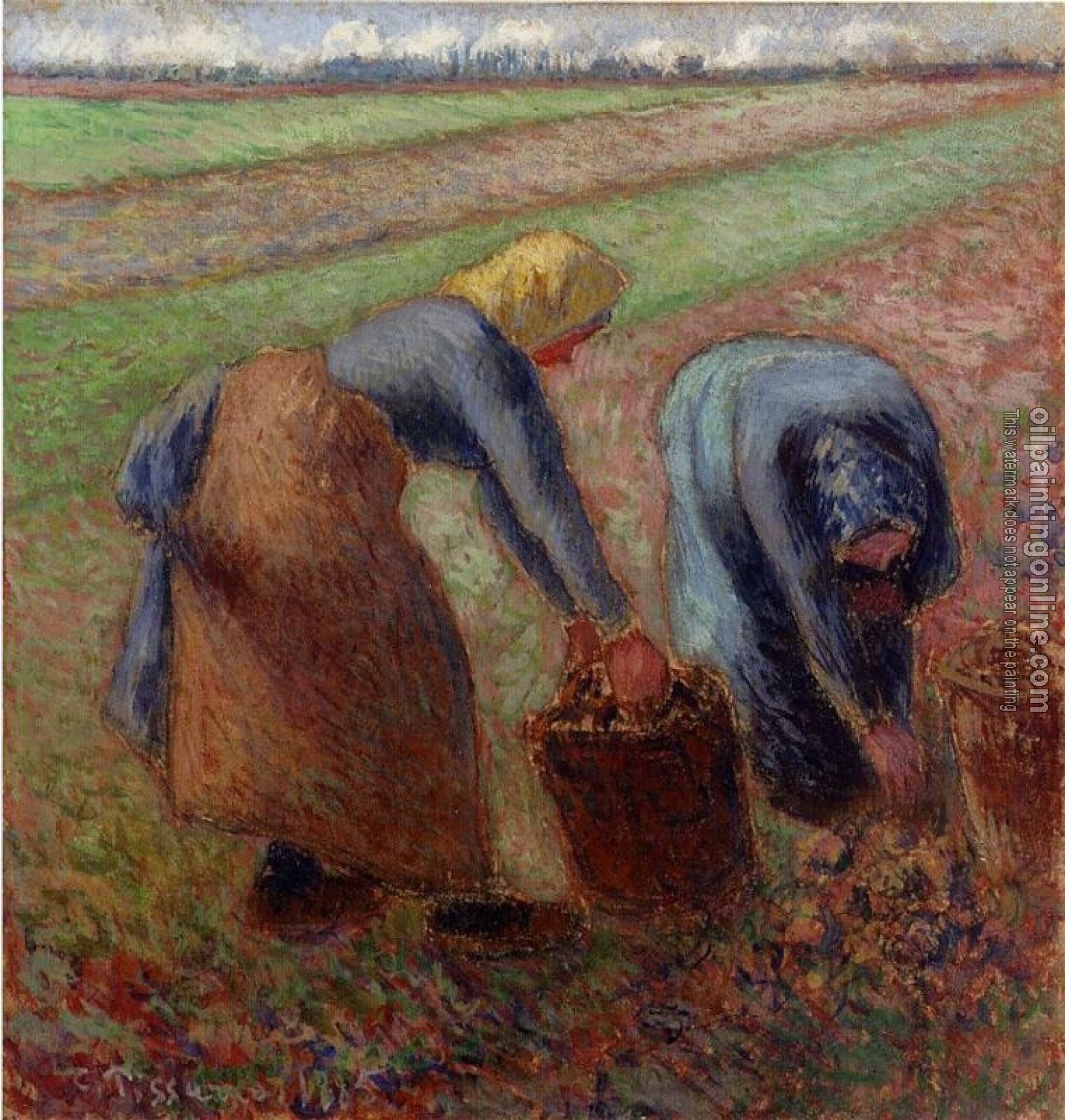 Pissarro, Camille - Potato Harvest